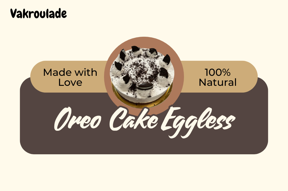 Oreo Cake - Eggless - Halal